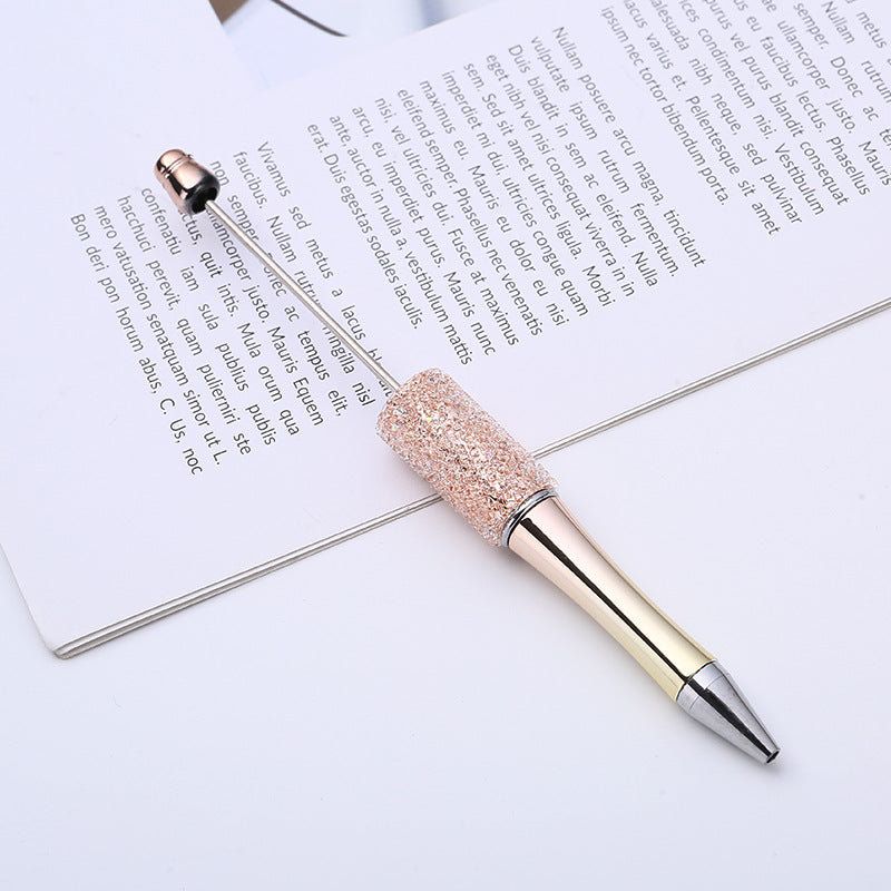 Wholesale 2pcs Electroplate Color Sugar Beadable Pens Rhinestone DIY Pens